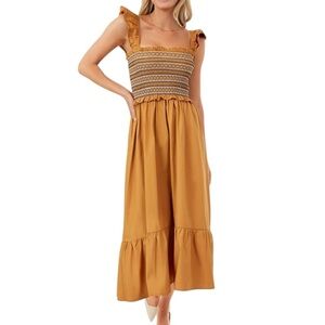 En Saison Marigold Penelope Midi Dress